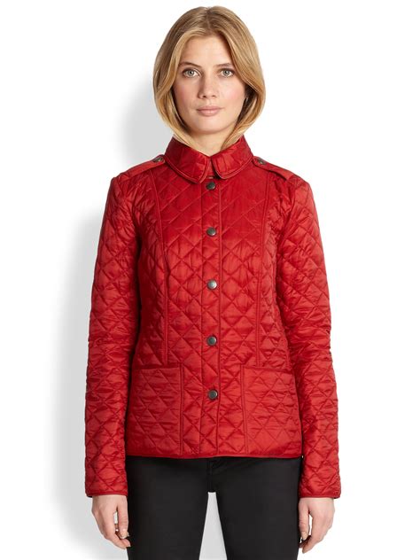 burberry quilted jacket womens ebay